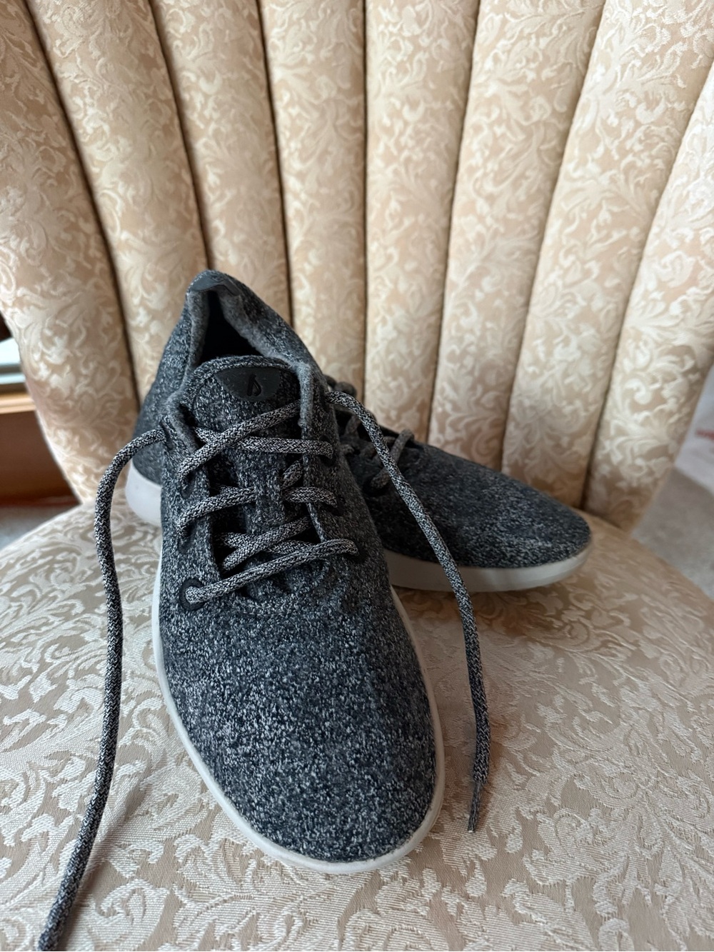 New allbirds Men's Wool Runner-Up Sneakers  Gray Shoes size 10